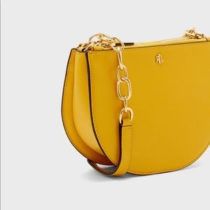Ralph Lauren Sutton Half Moon Crossbody